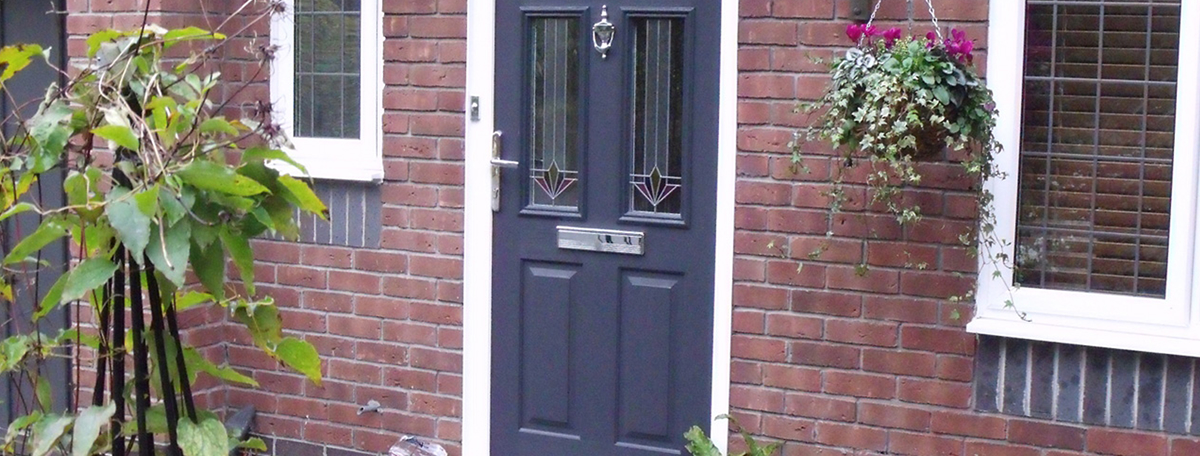 We fit composite doors throughout Stone