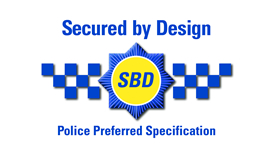 This bifold door is certified by the secured by design scheme run by the Police